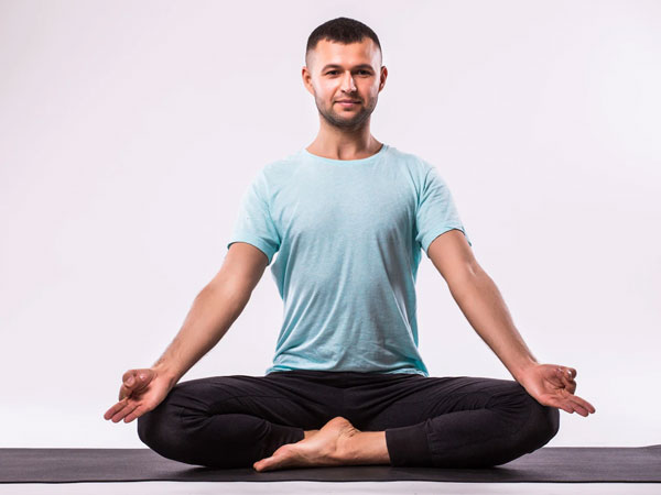 do meditation and yoga Hair loss in men 