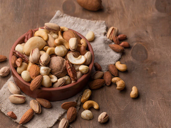 Nuts for Liver detox foods