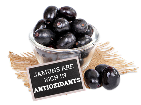 Jamuns Are Rich In Antioxidants