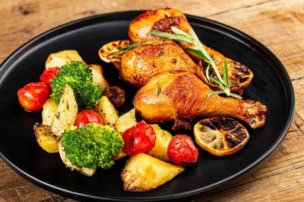 Recipe 1 Tandoori Chicken with Roasted Vegetables
