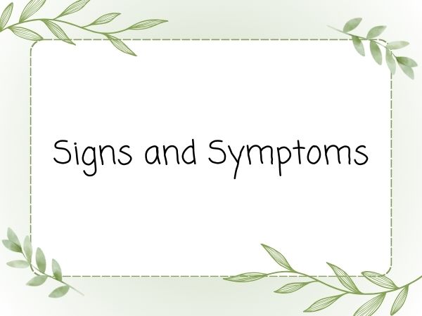 Signs and Symptoms of Fibromyalgia