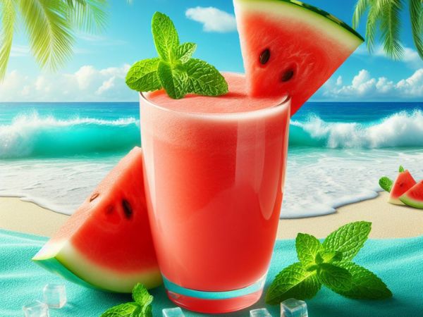 Watermelon Smoothie benefits in summer