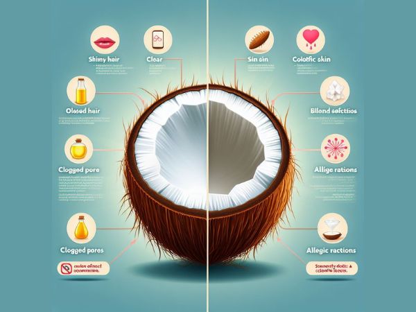 What are some risk factors for coconut oil