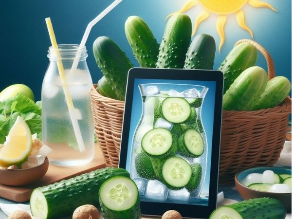 Cucumber Prevent Heatstroke in Summer