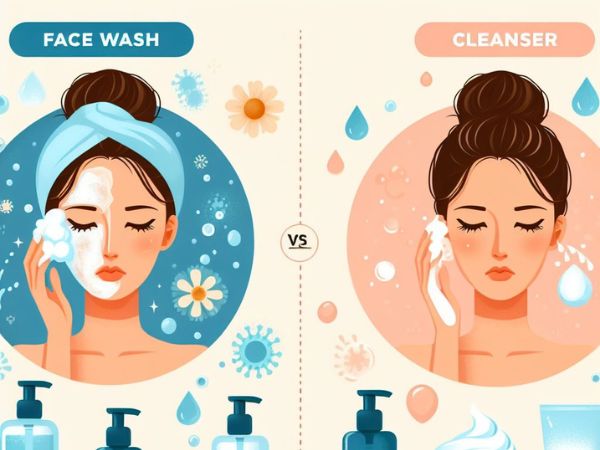 Understanding the Difference Between Facewash & Cleansers