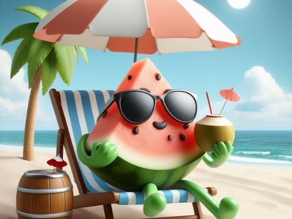Watermelon Prevent Heatstroke in Summer