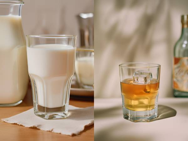 food and drink combinations of Milk and Alcohol