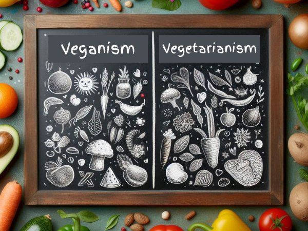 Differences Between Veganism & Vegetarianism