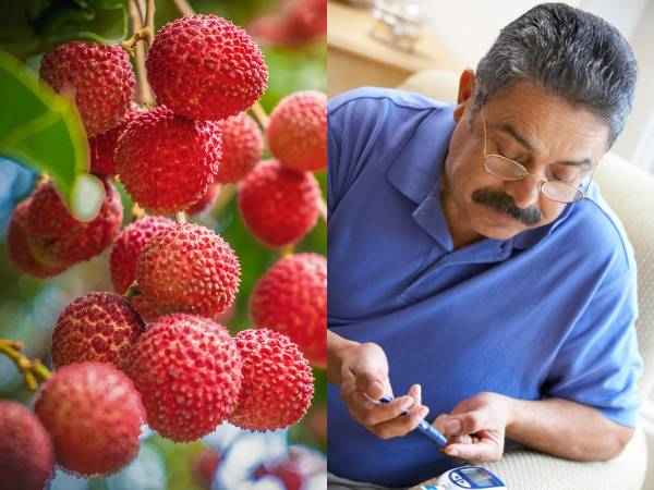 Why is lychee good for people with diabetes