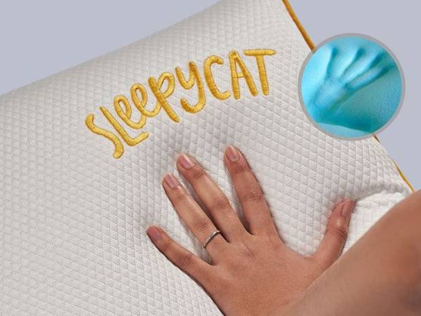 Sleepy Cat Orthopedic Gel Memory Foam Pillow