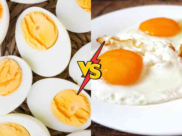 Hard Boiled vs Fried Eggs